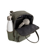 New Rebels New Rebels Ribbi Juno Handel Rucksack mini – Rippstoff 900D Polyester 7L Leicht & bequem – 23 x 10 x 31 cm – Damen- & Herrenrucksack Sage Green