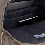 New Rebels New Rebels Los Angeles Ribbi Rolltop Rugzak 13L – Stevig Rib Polyester – Lichtgewicht Schooltas & Werktas - Taupe
