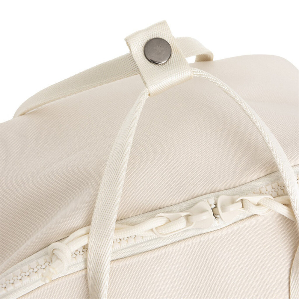 New Rebels New Rebels Los Angeles Ribbi Rolltop Rugzak 13L – Stevig Rib Polyester – Lichtgewicht Schooltas & Werktas - Beige