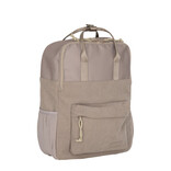 New Rebels New Rebels Springfield Ribbi  Backpack 13L – Sturdy Rib Polyester – Lightweight School Bag & Work Bag - Taupe