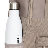 New Rebels New Rebels Springfield Ribbi  Backpack 13L – Sturdy Rib Polyester – Lightweight School Bag & Work Bag - Taupe