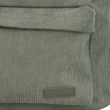 New Rebels New Rebels Springfield Ribbi  Rucksack 13L – Robustes Rib-Polyester – Leichte Schultasche & Arbeitstasche – Salbeigrün