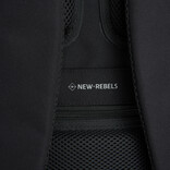 New Rebels New Rebels Valor Cranston Backpack – Comfortabele Waterafstotende Rugtas – 19L - Zwart