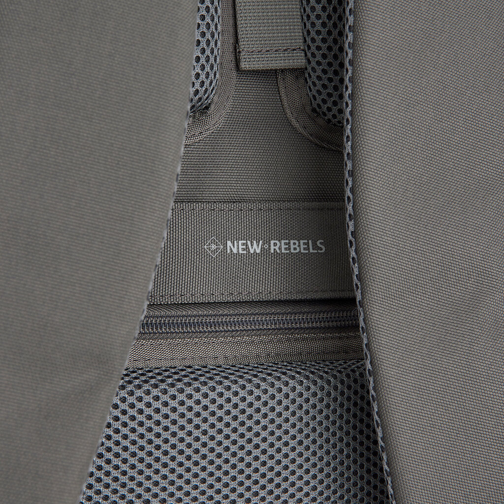 New Rebels New Rebels Valor Cranston Backpack – Comfortable Water-Repellent Backpack – 19L - Anthracite