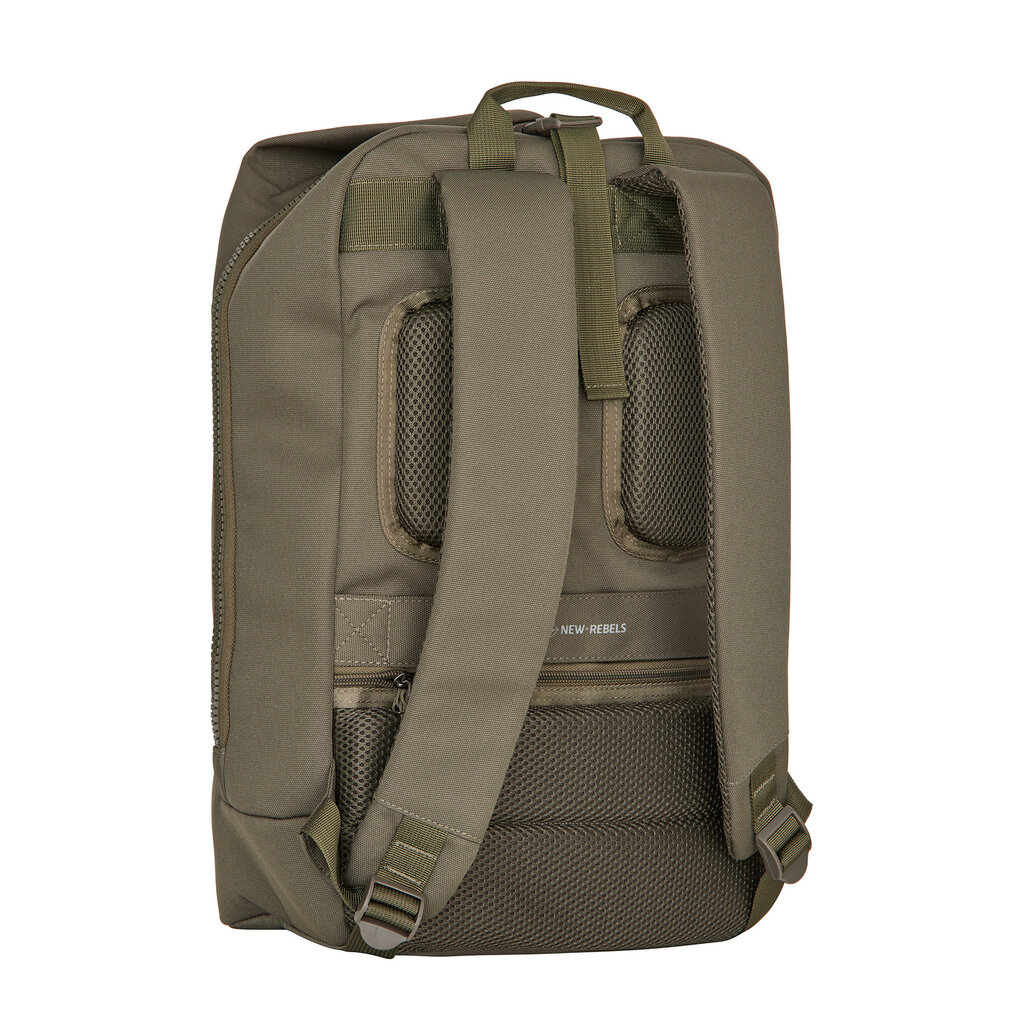 New Rebels New Rebels Valor Cranston Backpack – Comfortable Water-Repellent Backpack – 19L - Olive Green