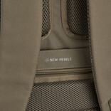 New Rebels New Rebels Valor Cranston Rucksack – Bequemer wasserabweisender Rucksack – 19 l – Olivgrün