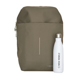 New Rebels New Rebels Valor Cranston Backpack – Comfortable Water-Repellent Backpack – 19L - Olive Green