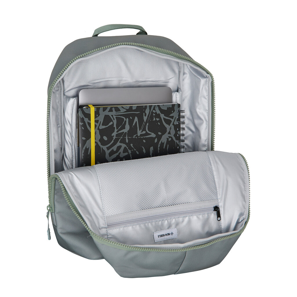 New Rebels New Rebels Valor Cranston Rucksack – Bequemer wasserabweisender Rucksack – 19 l – Salie Green
