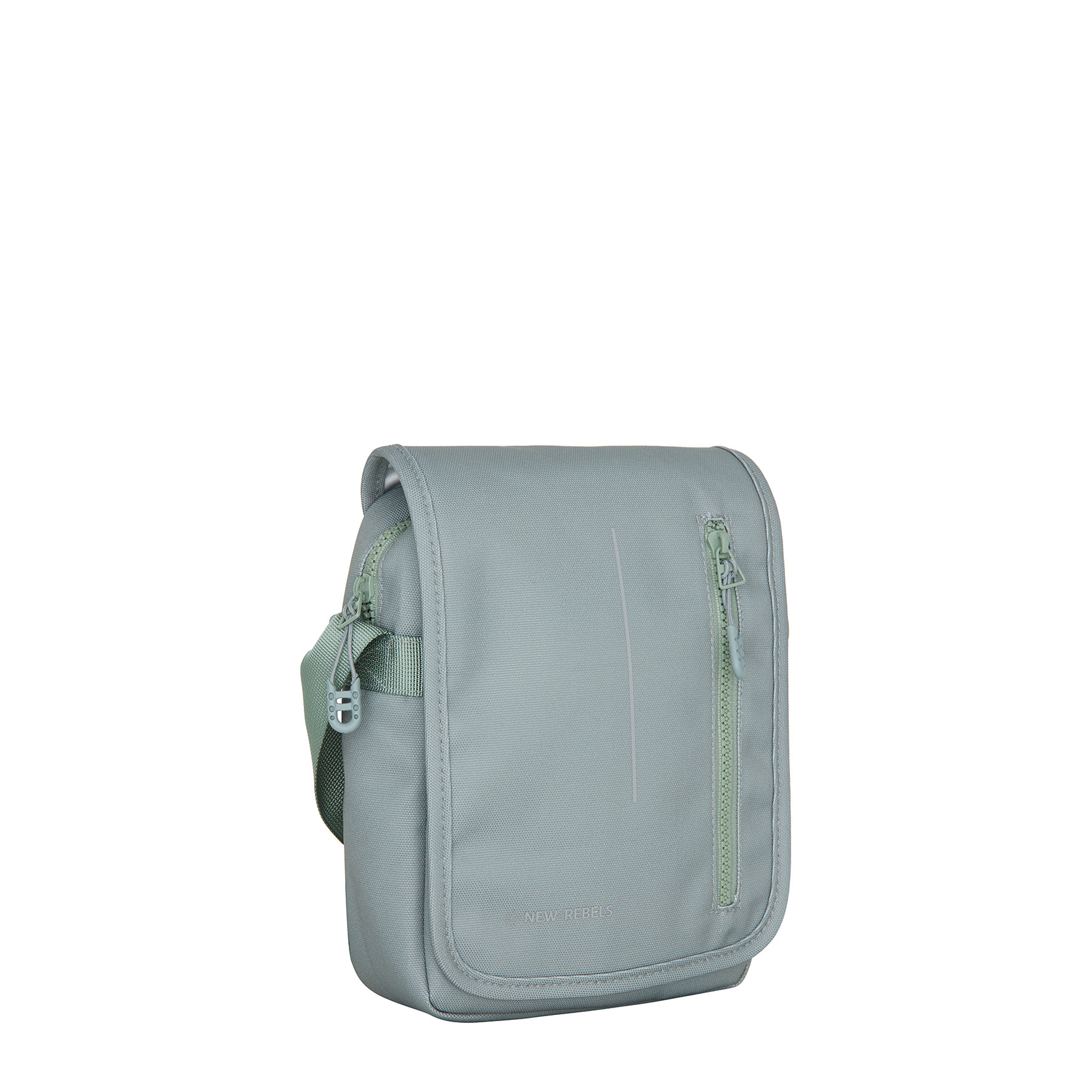 New Rebels Valor Cincinnati Flapover Salie Groen - Waterbestendige Schoudertas - 2.9 L