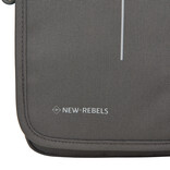 New Rebels New Rebels Valor Cincinnati Flapover Anthracite – Water-resistant Shoulder Bag – 2.9 L