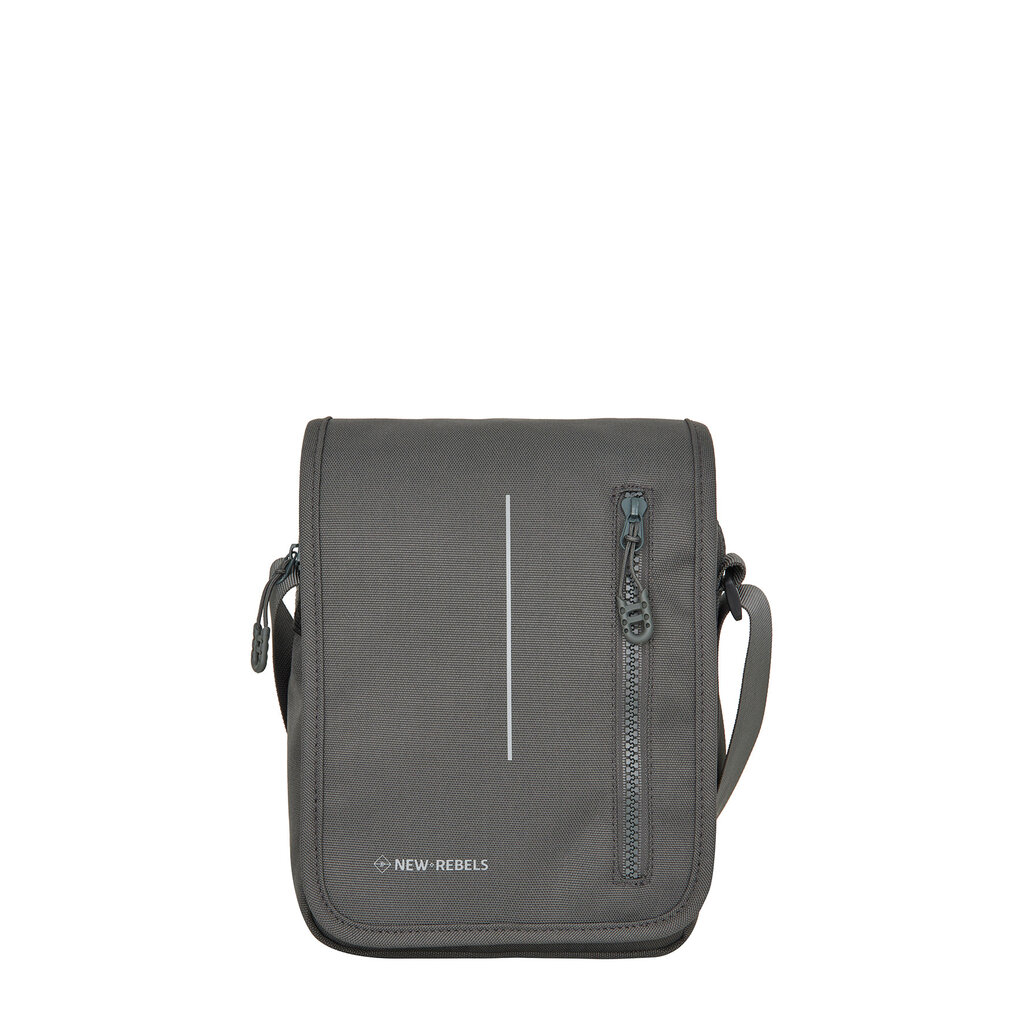 New Rebels New Rebels Valor Cincinnati Flapover Anthracite – Water-resistant Shoulder Bag – 2.9 L
