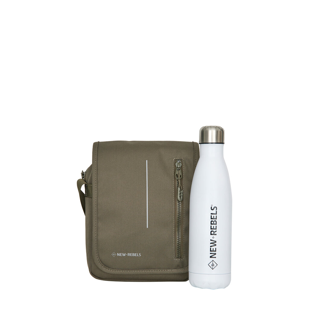 New Rebels New Rebels Valor Cincinnati Flapover Olive – Water-resistant Shoulder Bag – 2.9 L