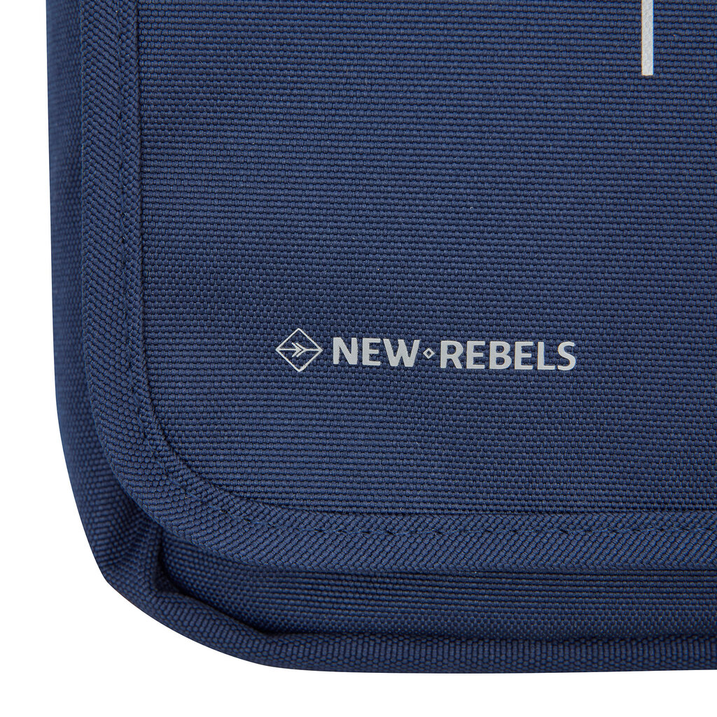 New Rebels New Rebels Valor Cincinnati Flapover Navy – Waterbestendige Schoudertas – 2.9 L