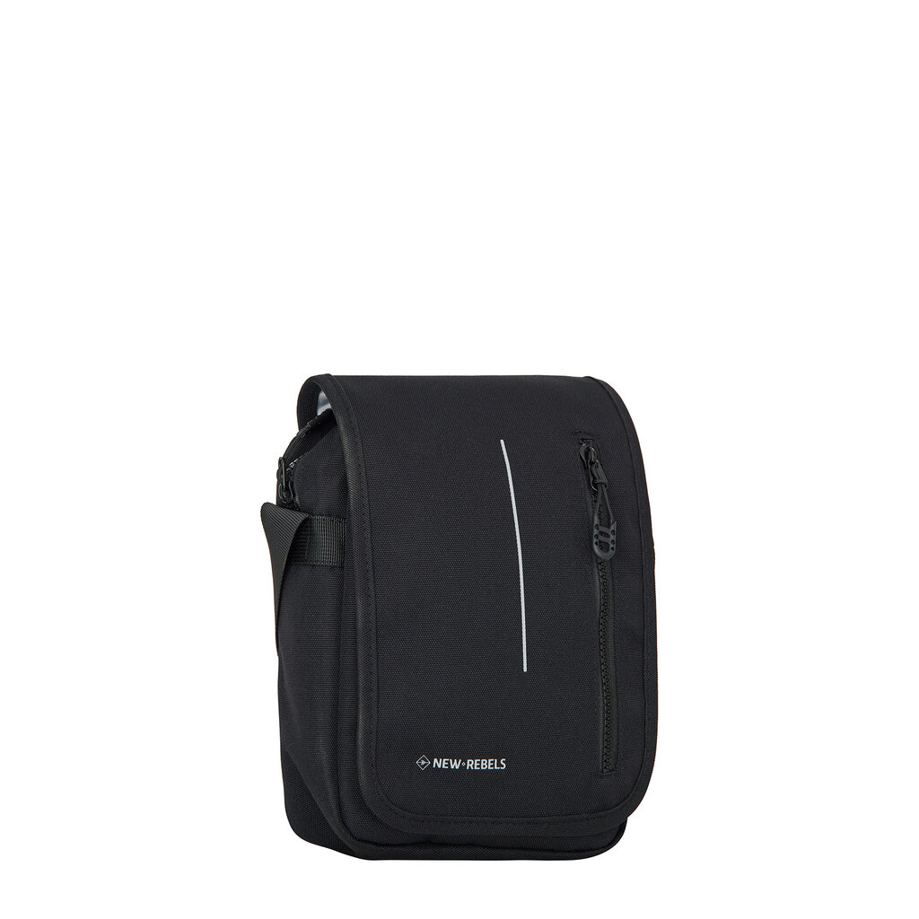 New Rebels New Rebels Valor Cincinnati Flapover Black – Waterbestendige Schoudertas – 2.9 L