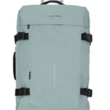 New Rebels New Rebels Gassaway Trolley 35L Stevige Lichtgewicht reiskoffer met Dubbele Wielen Salie Groen