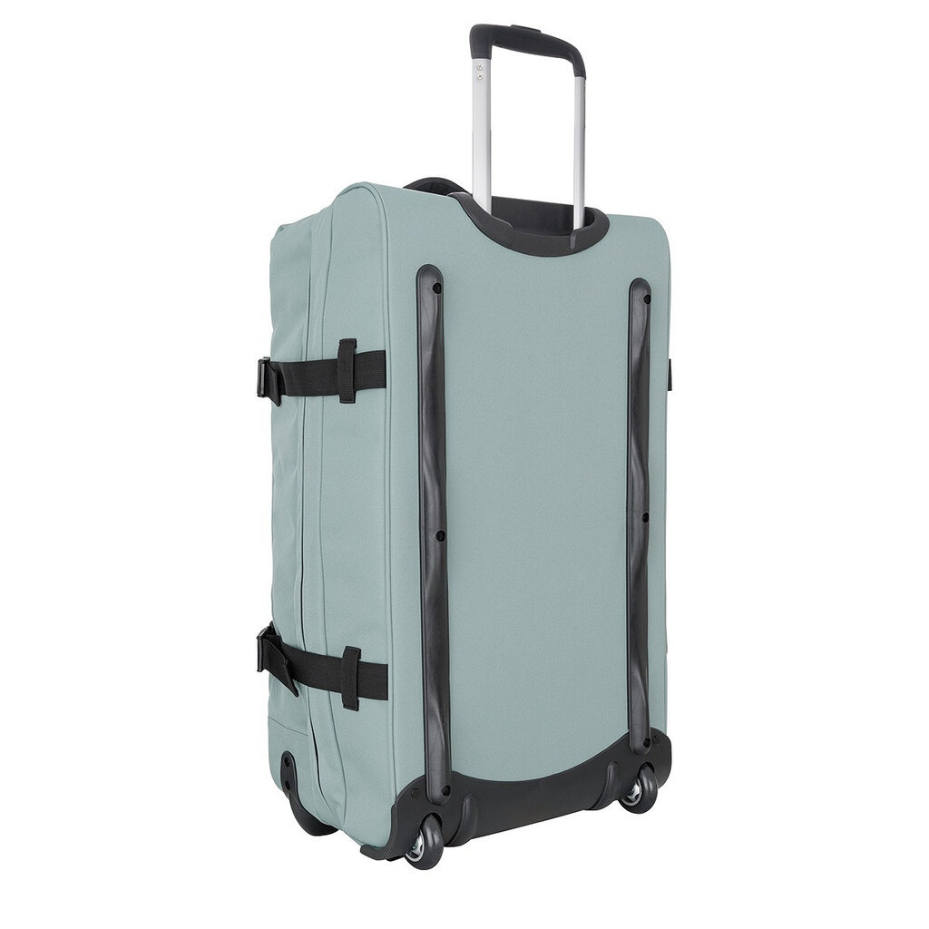 New Rebels New Rebels Gassaway Trolley 35L Stevige Lichtgewicht reiskoffer met Dubbele Wielen Salie Groen