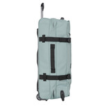 New Rebels New Rebels Gassaway Trolley 35L Sturdy Lightweight Travel Suitcase with Double Wheels – Sage Green