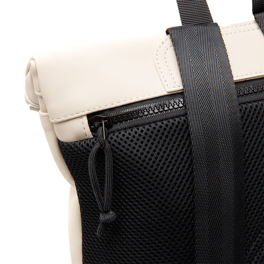 New Rebels New Rebels Mart Los Angeles Beige 7L Rolltop Backpack Water Repellent