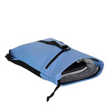 New Rebels New Rebels Mart Los Angeles Metallic Light Purple Small 7L Rolltop Backpack Water Repellent