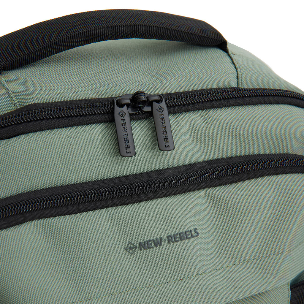 New Rebels New Rebels Gassaway – Corbin Underseater Rugtas 25L | Cabin Rugzak & Handbagage Backpack | 31x20x41 cm | Salie Green