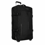 New Rebels New Rebels Gassaway Trolley Large Schwarz | Großer Reisekoffer 73L | Leichter Koffer mit Doppelrollen | 70x39x27 cm