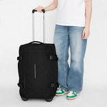 New Rebels New Rebels Gassaway Trolley 35L – Lightweight Suitcase with Double Wheels – Black