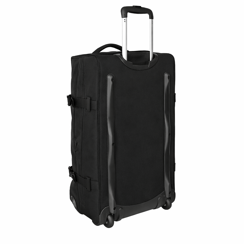 New Rebels New Rebels Gassaway Trolley 35L Stevige Lichtgewicht reiskoffer met Dubbele Wielen – Zwart