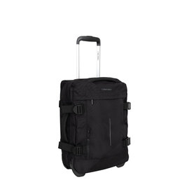 New Rebels Gassaway Trolley 35L – Lightweight Suitcase with Double Wheels  Black
