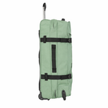 New Rebels New Rebels Gassaway Trolley 35L Sturdy Lightweight Travel Suitcase with Double Wheels – Sage Green