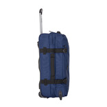 New Rebels Gassaway Trolley Medium Navy | Reisekoffer 52L | Leichter Koffer mit Doppelrollen | 60 x 36 x 24 cm