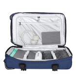 New Rebels Gassaway Trolley Medium Navy | Reisekoffer 52L | Leichter Koffer mit Doppelrollen | 60 x 36 x 24 cm