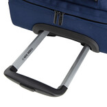 New Rebels Gassaway Trolley Medium Navy | Reisekoffer 52L | Leichter Koffer mit Doppelrollen | 60 x 36 x 24 cm