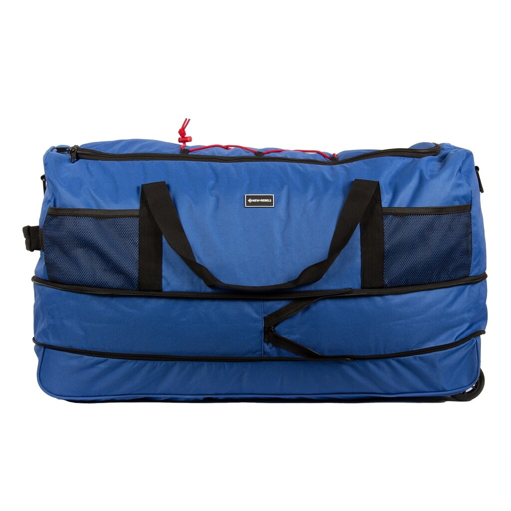 New Rebels New Rebels Nevada Newark Marineblau 110L Rollbarer Trolley Reisetasche Wasserabweisend