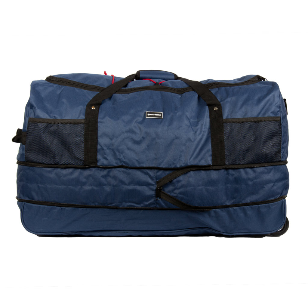 New Rebels New Rebels Airmont Newark Cobalt 110L Rollable Trolley Weekendtas Waterafstotend