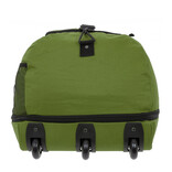 New Rebels New Rebels Airmont Newark Olijf 110L Rollable Trolley Weekendtas Waterafstotend