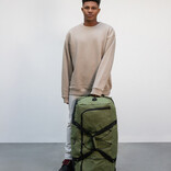 New Rebels New Rebels Airmont Newark Olive  110L Rollable Trolley Weekend Bag Water Repellent