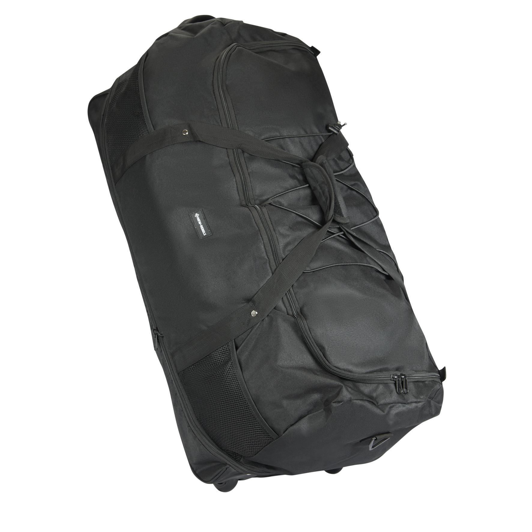 New Rebels Nevada Newark Zwart 110L Rollable Trolley Weekendtas Waterafstotend
