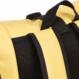 New Rebels New Rebels Mart New York 21L Backpack Work Bag Rolltop Water-Repellent Laptop 15.6” Butter Yellow