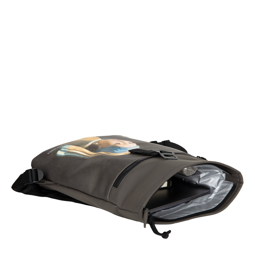 New Rebels New Rebels Mart Art – Los Angeles Pearl Girl Vermeer Rolltop-Rucksack