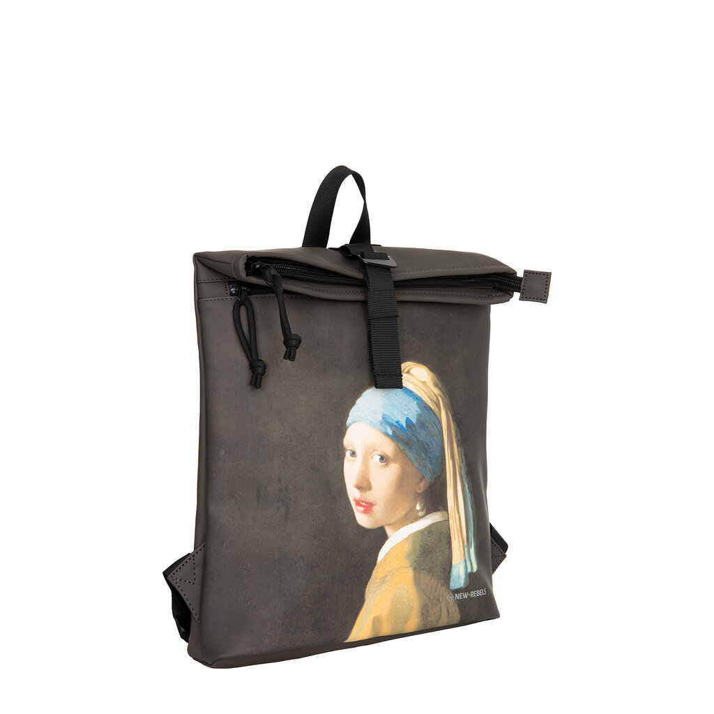 New Rebels New Rebels Mart Art – Los Angeles Pearl Girl Vermeer Rolltop-Rucksack