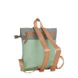 New Rebels Ferron - Los Angeles Rolltop Backpack Mini Sage green