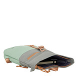 New Rebels Ferron - Los Angeles Rolltop Backpack Mini Sage green