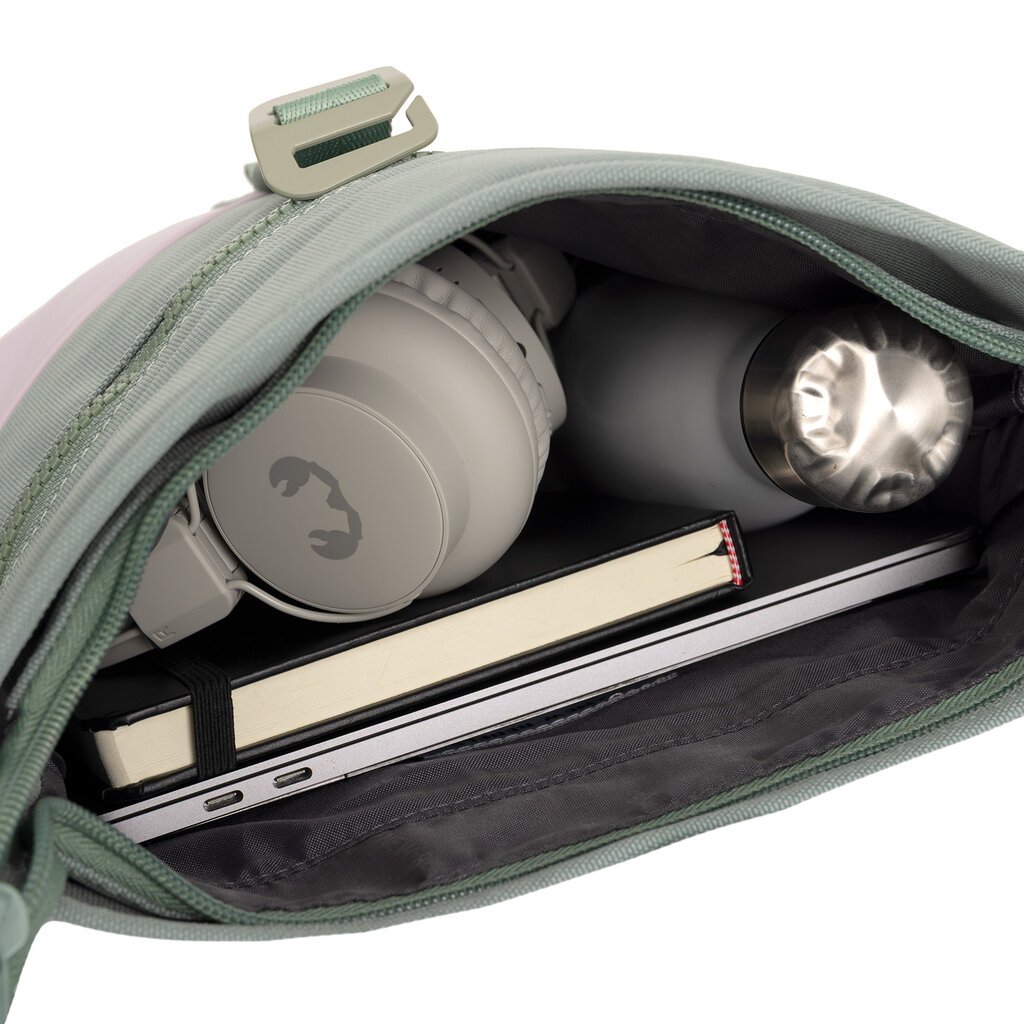 New Rebels Ferron - Los Angeles Rolltop Backpack Mini Sage green