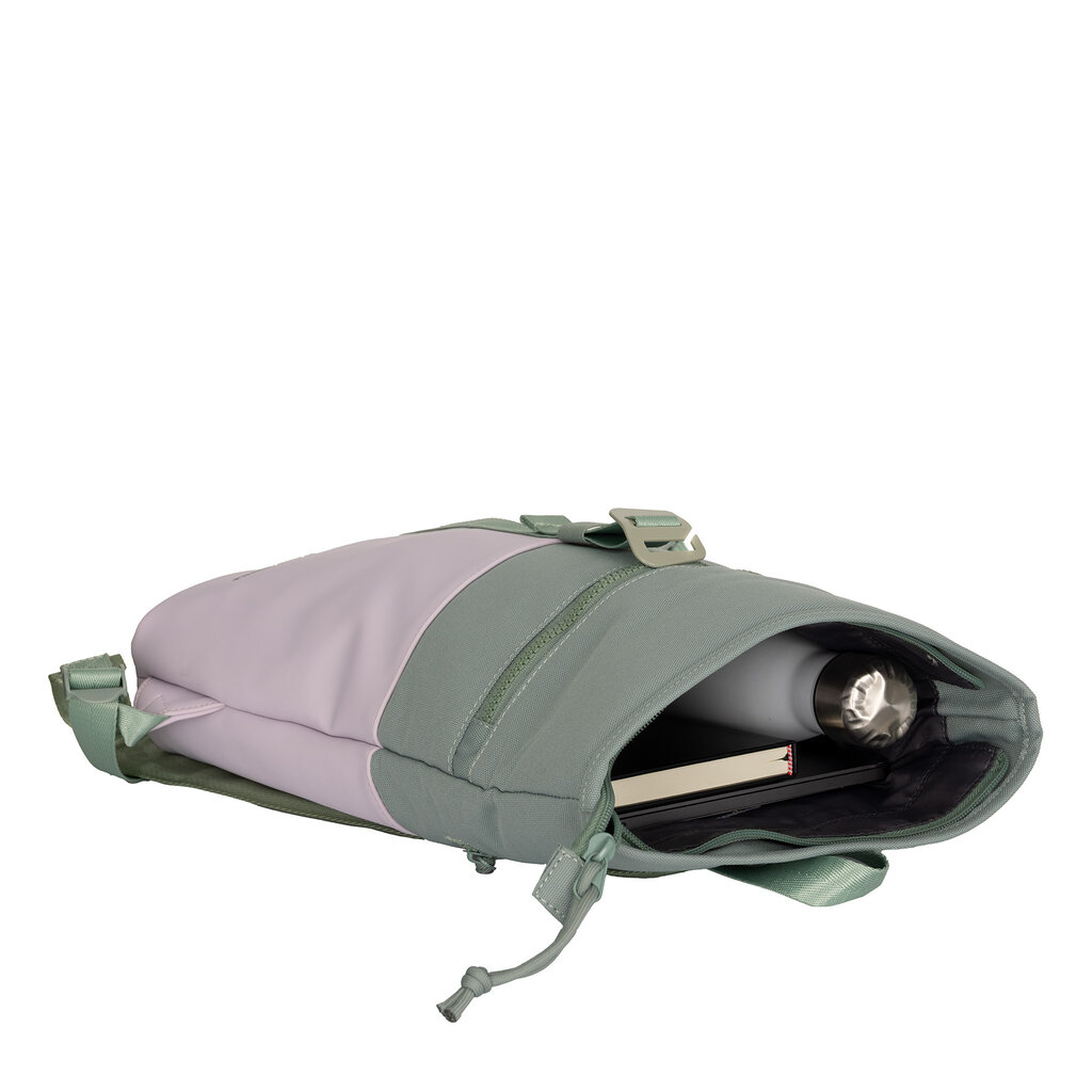 New Rebels New Rebels Ferron Los Angeles Sage green 7L Rolltop Rucksack Wasserabweisend