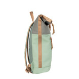 New Rebels New Rebels Ferron New York Rolltop Backpack 16L  Work Backpack / School Laptop Bag Sage Green