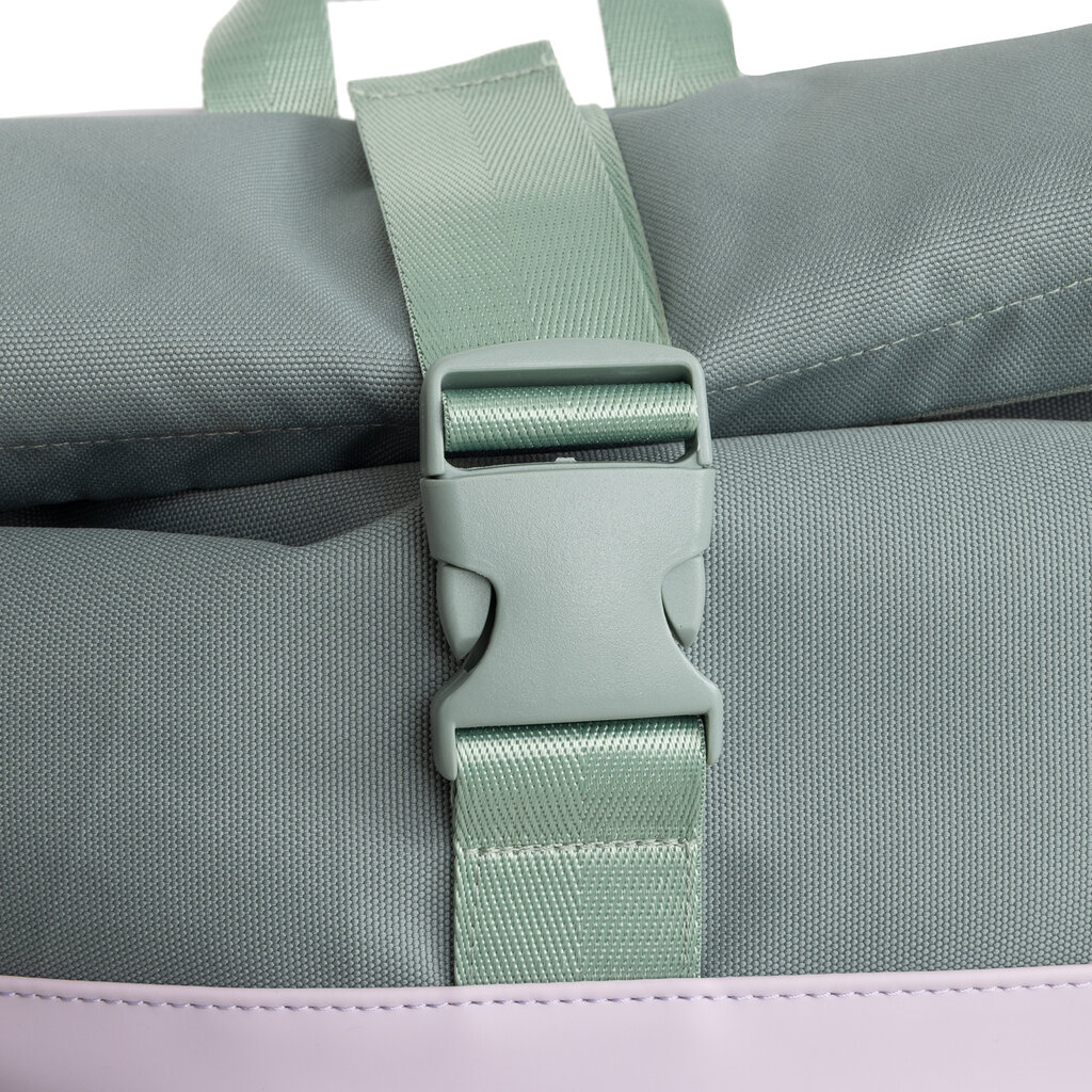 New Rebels New Rebels Mart New York Rolltop Rugzak 17-21L Waterafstotende Laptop Rugtas 15.6 inch Werktas Rolltop – Lila