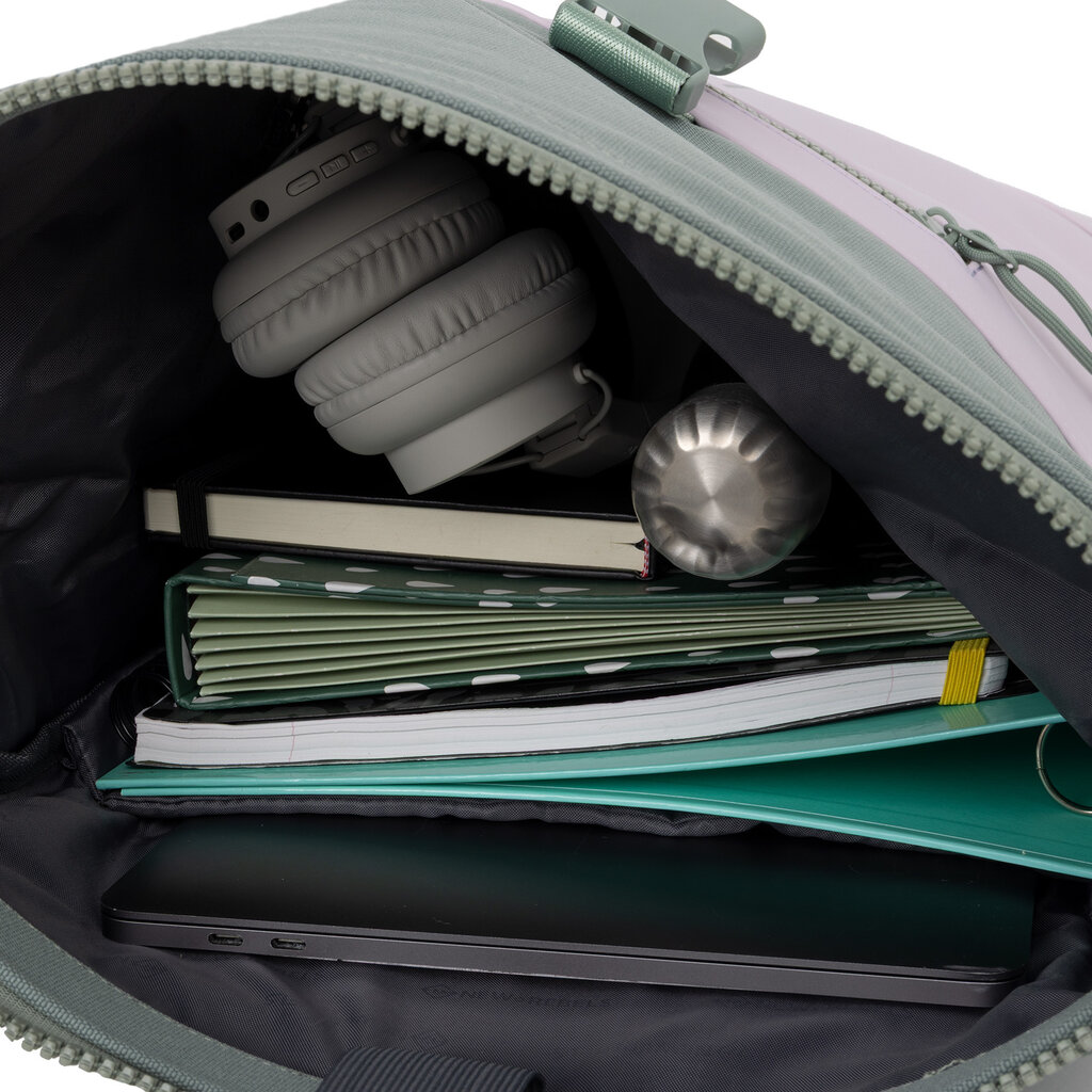 New Rebels New Rebels Mart New York Rolltop Backpack 17-21L Water-Repellent Laptop Bag 15.6 inch Work Backpack – Lilac