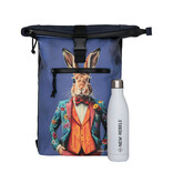 New Rebels New Rebels Mart Arts New York Rabbitssuit Rolltop Backpack 16L