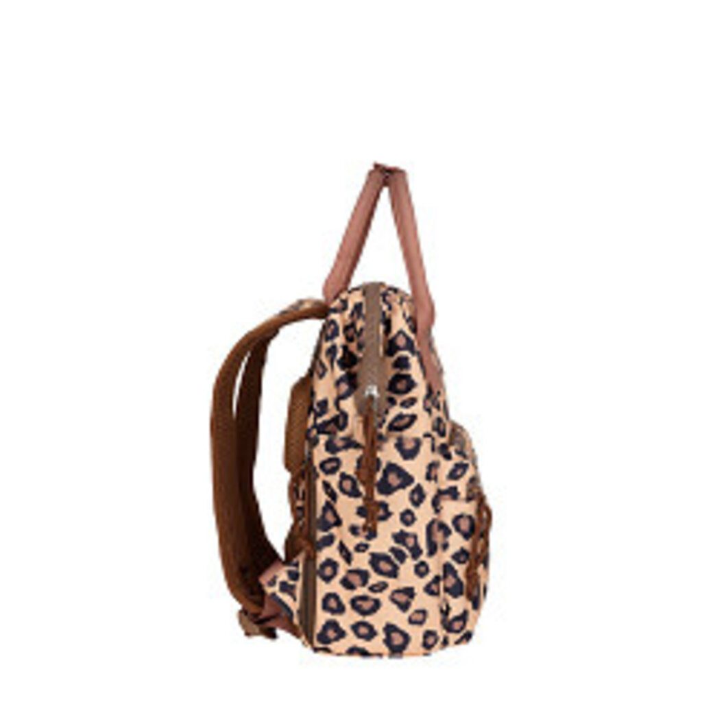 New Rebels New Rebels Valor Weverly School / Werktas Rugzak - 9,5L – Stevig 900D Polyester - 4 Compartimenten Laptopvak 14” - Waterafstotend Leo