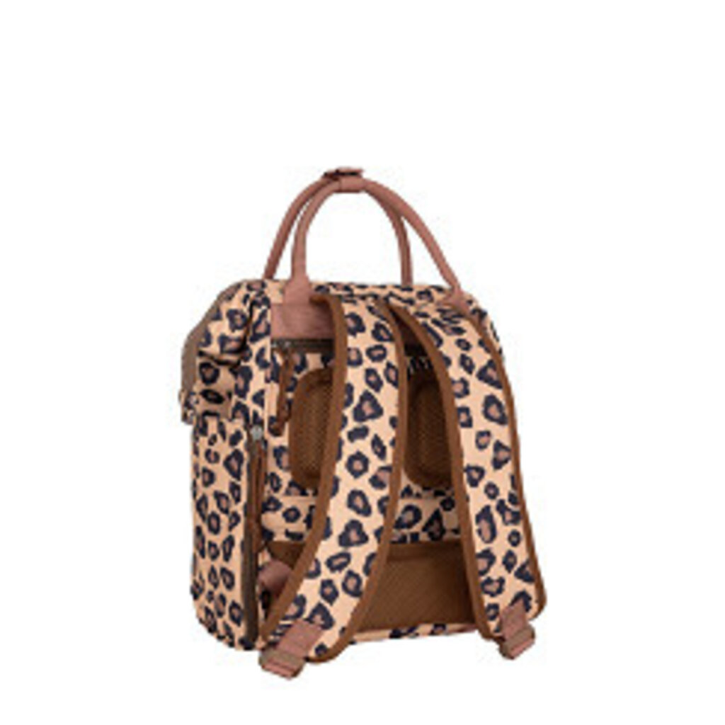 New Rebels New Rebels Valor Weverly School / Werktas Rugzak - 9,5L – Stevig 900D Polyester - 4 Compartimenten Laptopvak 14” - Waterafstotend Leo